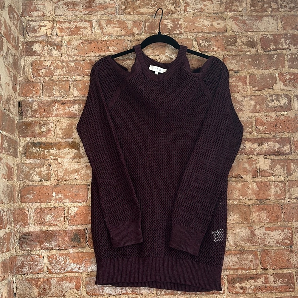 IRO OPEN KNIT LONG SLEEVE